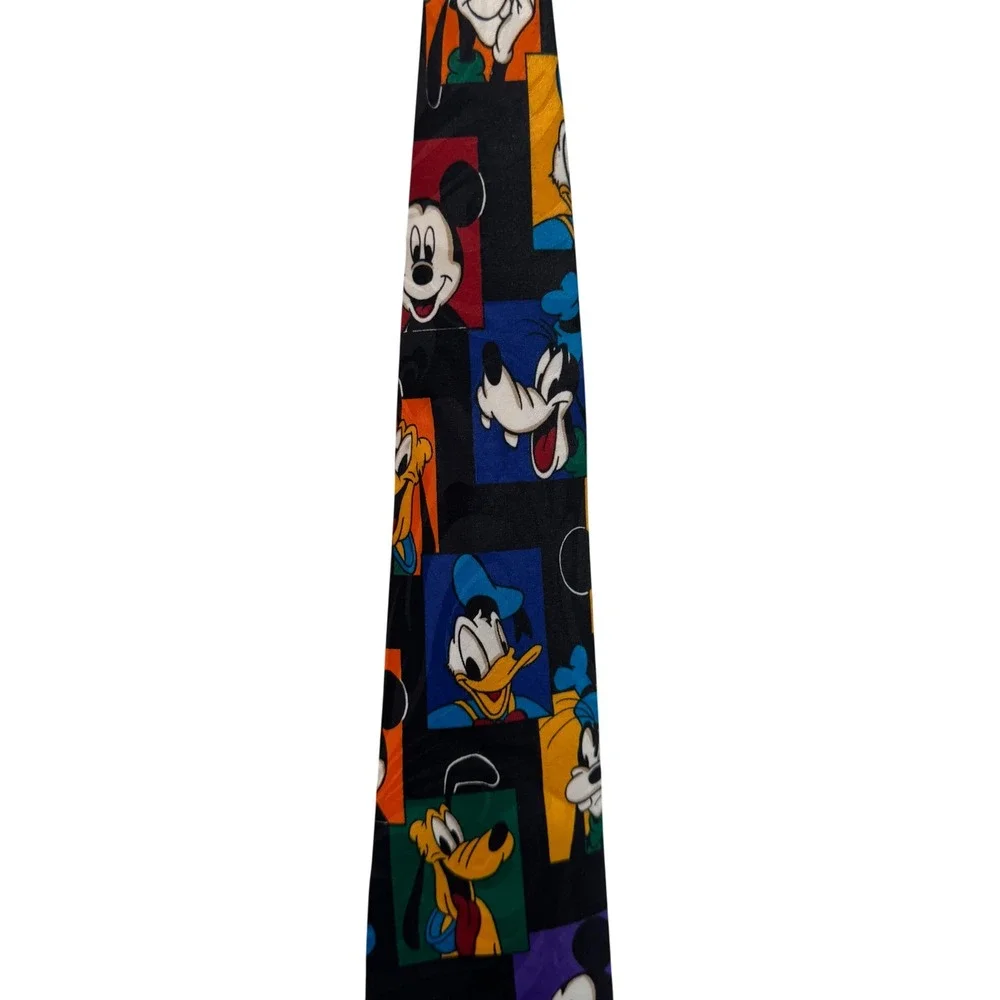 Balancine Inc. Disney Necktie Mickey‎ Mouse Donald Duck Goofy